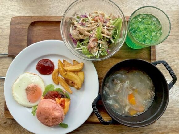 【朝食付】『にくとパン』 選べるモーニングセット♪